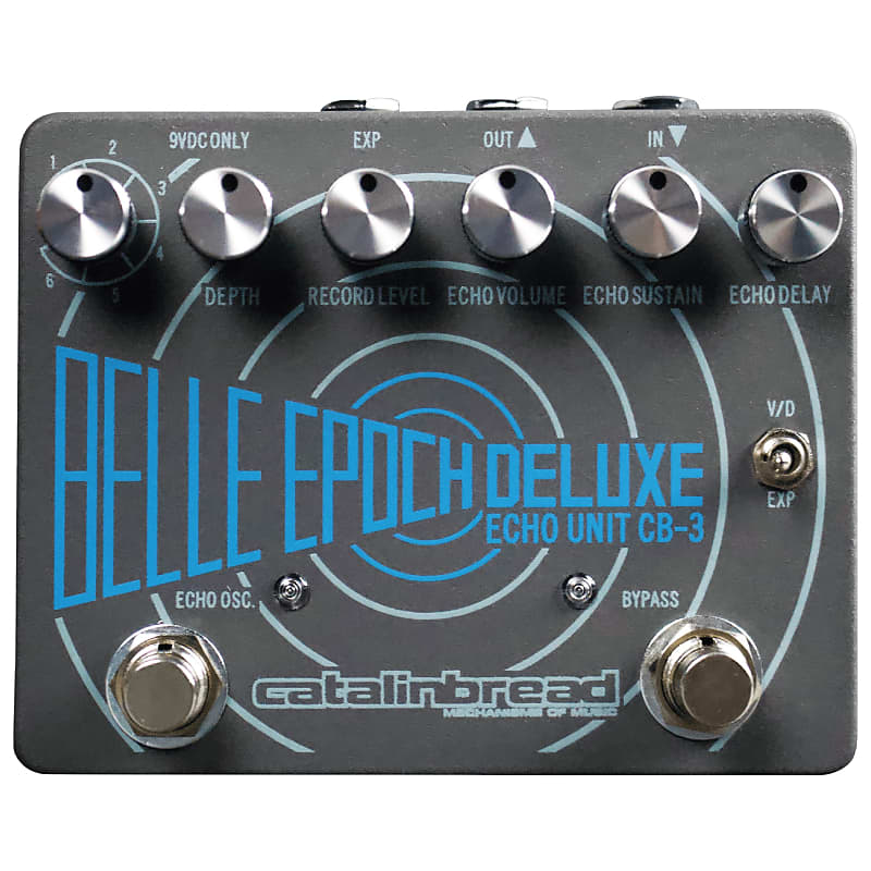 Catalinbread Belle Epoch Deluxe CB3 Dual Tape Echo Emulation Delay Effects Pedal