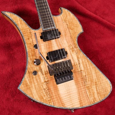 B.C. Rich Mockingbird Extreme Exotic with Floyd Rose Left Hand EXMGFRSMLH 2020 Spalted Maple image 5