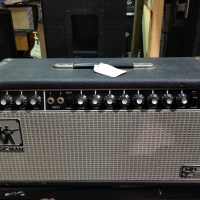 Music Man HD-130 Reverb 2-Channel 130-Watt Guitar Amp Head 1974 