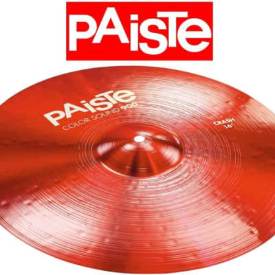 PAISTE cymbal (Color Sound 900 Crash 16) image 6