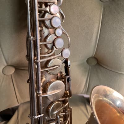 Buescher True Tone Alto Saxophone 1926 - Matted Gold Tone image 9