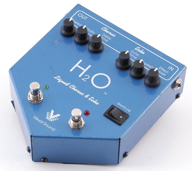 芸能人 愛用の通販 Visual Sound H2O Liquid Chorus & Echo V1 Guitar Effects ギター