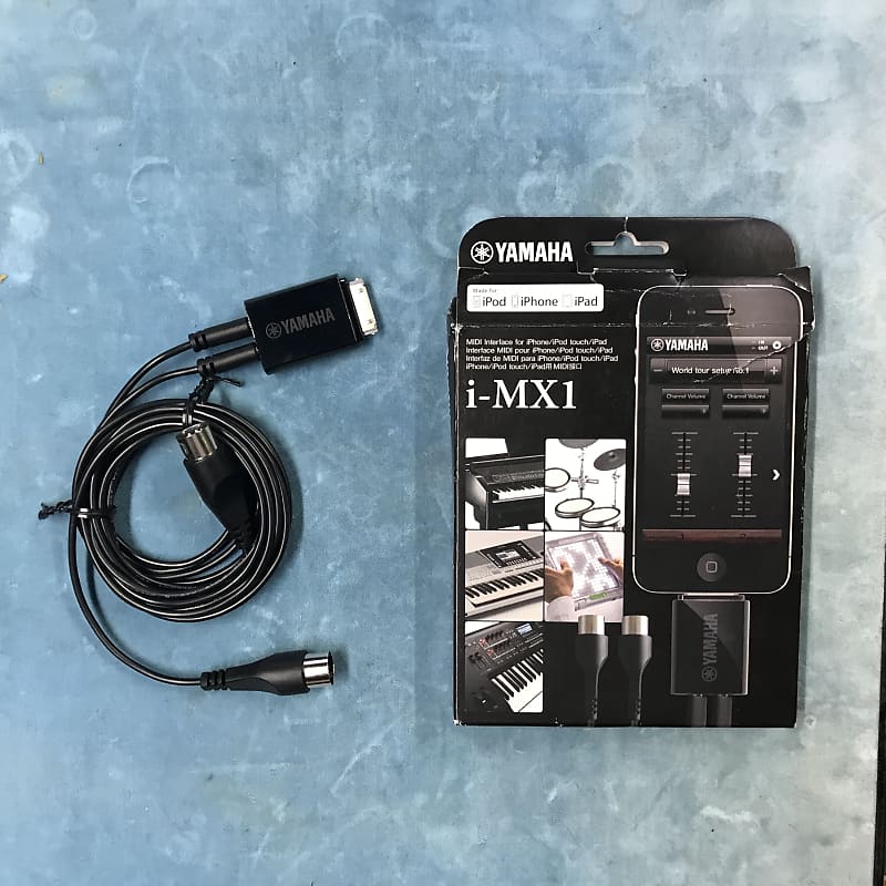 Yamaha i-MX1 iOS 5-Pin MIDI Interface w/ Box