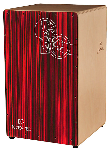 DG De Gregorio Bravo Cajon - Red Makassar | Reverb