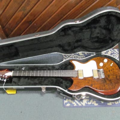 Harmony 2020 Rebal USA Made Electric Guitar with Hard Shell Case for sale