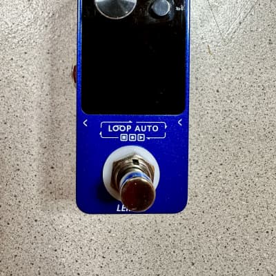 Lekato Loop Auto Mini Looper 2023 - Deep Blue Aluminum image 2