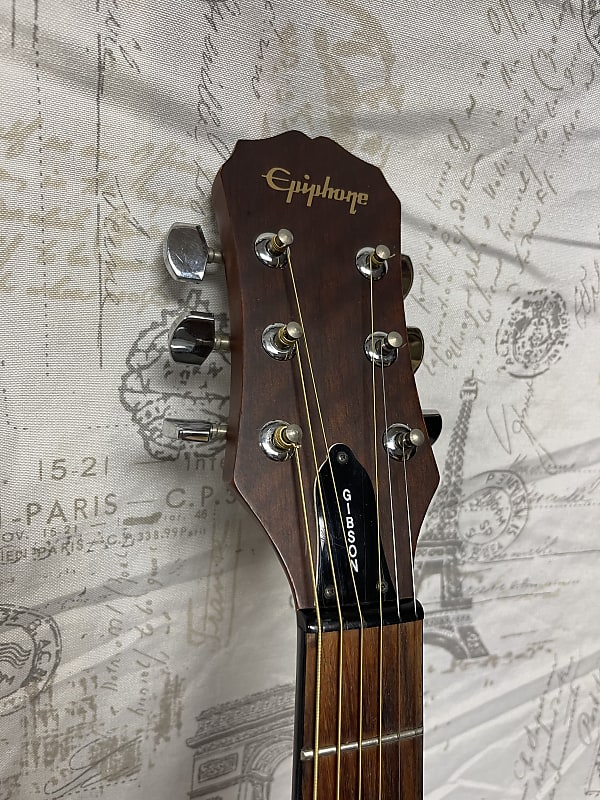 Epiphone PR 200 D 1995 Natural Korean Made Dreadnought NICE
