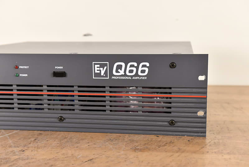 Electro-Voice (EV) Q66 Two-Channel Power Amplifier (church owned) CG00XG4