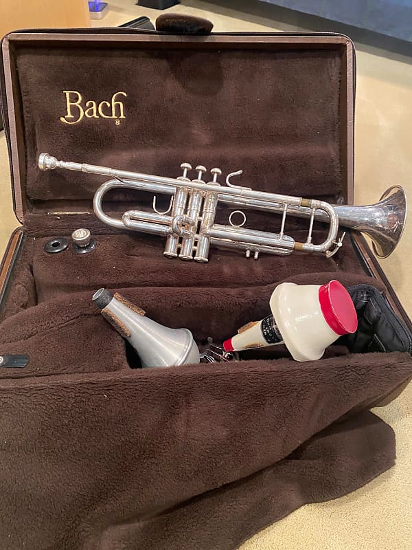 Bach Stradivarius Model 72 Bb Trumpet 2000s - Silver-Plated | Reverb