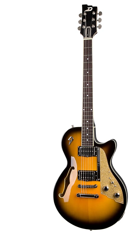 Electric Guitar DUESENBERG STARPLAYER TV -  Two Tone Sunburst - Stop Tailpiece + Custom Line Case image 1