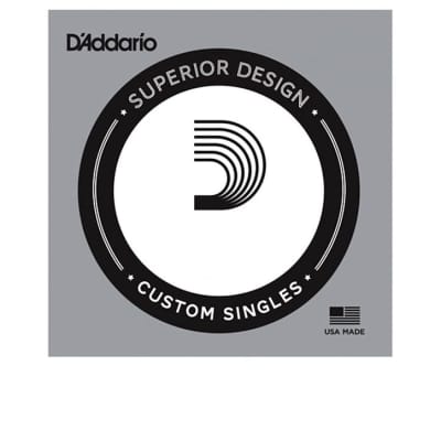 D'Addario Pro Steel 030 Wound Single Electric Bass String Long image 3