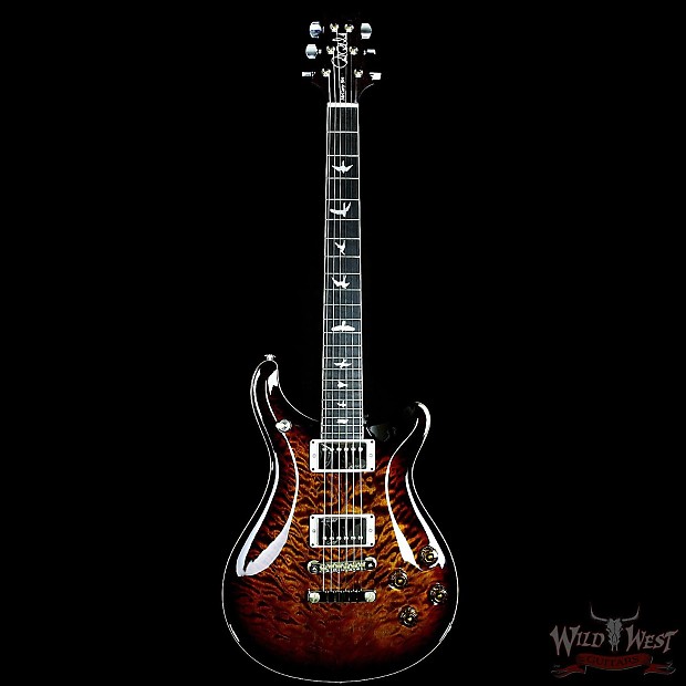 Prs wood library mccarty 594 quilt top violet blue burst on sale