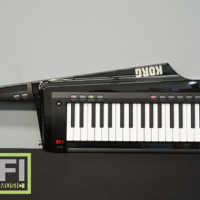 Korg RK-100S Black Keytar 37 Key Shoulder Keyboard & Synthesiser W/ MIDI & Case image 1