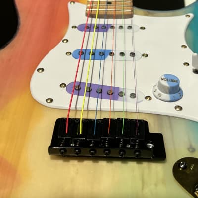 Custom Stratocaster  2022 Rainbow / Pride image 3