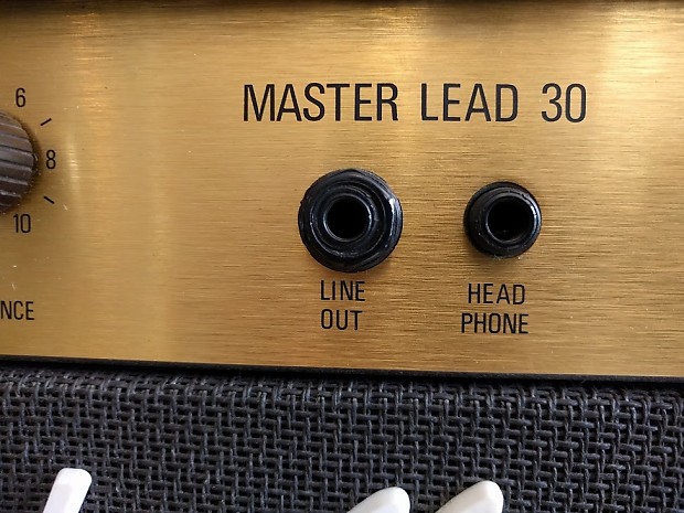 アンプ MARSHALL MASTER LEAD 30 model 5010 Marshall Model 5010 30-Watt 1x12 Master Lead Combo | Reverb