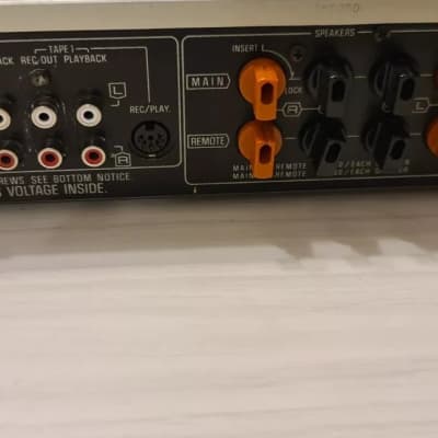 VINTAGE TECHNICS STEREO INTEGRATED AMPLIFIER/PHONO/AUX/JAPAN/110v/220v image 6