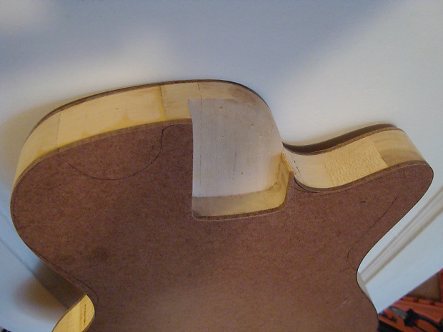 Masonite cheap guitar body
