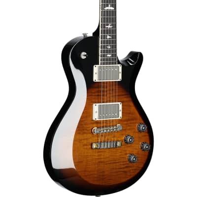 PRS Paul Reed Smith S2 McCarty 594 Singlecut Electric Guitar (with Gig Bag), Black Amber image 1