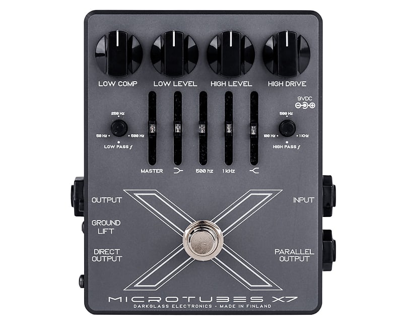 Darkglass Electronics Microtubes X7 Multiband Bass Distortion Pedal - Open Box image 1