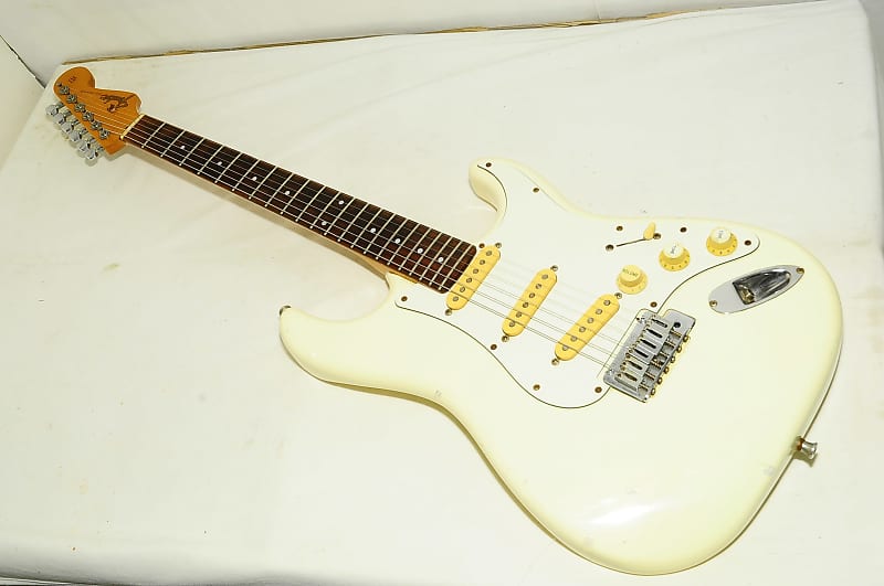 Fender Japan STM-55（WH）Medium Scale Stratocaster Electric Guitar