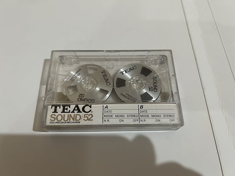 TEAC SOUND Metal Reel Blank Audio Cassette Tape- USED image 1
