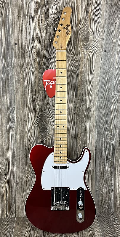 Tagima Classic Series T-550 T Style Electric Guitar - Candy Apple Red image 1