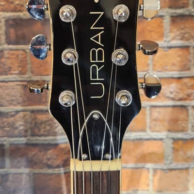 Urban Single-Cut Electric Guitar Flamed Sunburst w/ Accessories image 4