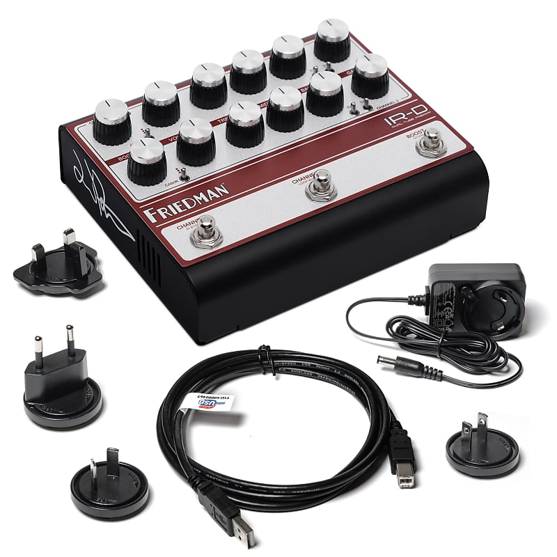 Friedman IR-D Dual-Tube Preamp DI+IR Dual-Channel 12AX7