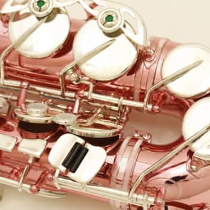 IO AS-1065 PLS Alto Saxophone Pink Lacquer Finish | Reverb