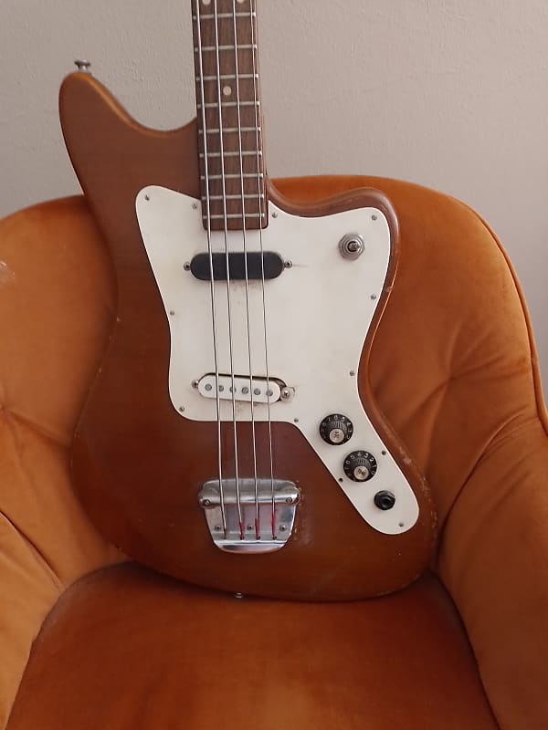 Framus Bass Guitar 1970 Natural Reverb