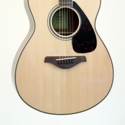 Yamaha FS820 Solid Spruce Top Concert Acoustic Guitar Natural | Reverb
