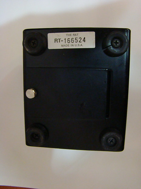 RAT PEDAL VINTAGE 1992 PROCO RAT 2 LM308N MOTOROLA CHIP NICE GLOW IN THE  DARK GRAPHICS | Reverb