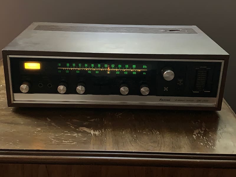Vintage Sansui 4-Channel Stereo Receiver QR-1500 - New LEDs