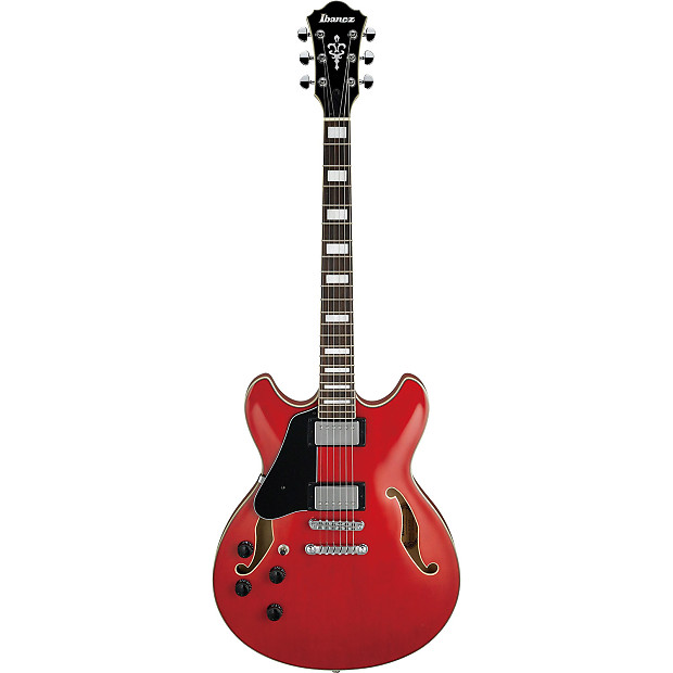 最高品質の AS73 Artcore Ibanez Left-Handed Reverb | Red Cherry Transparent ギター