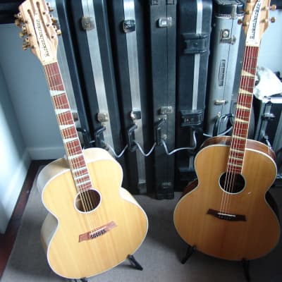 Genuine, Rare Rickenbacker Acoustic Guitars - 700C/12 Comstock & 700S Shasta - Sold as Pair image 1