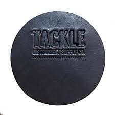 Tackle Instrument Supply, Large Leather Bass Drum Beater Patch - Black image 1
