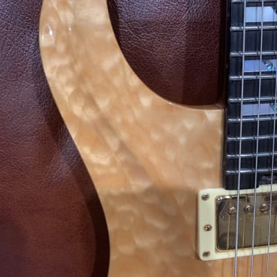 Covid Relief Check Sale! Warrior Dran Michael Natural Quilted Maple High Gloss Finish image 6