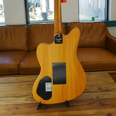 Fender American Acoustisonic Jazzmaster - Black image 2