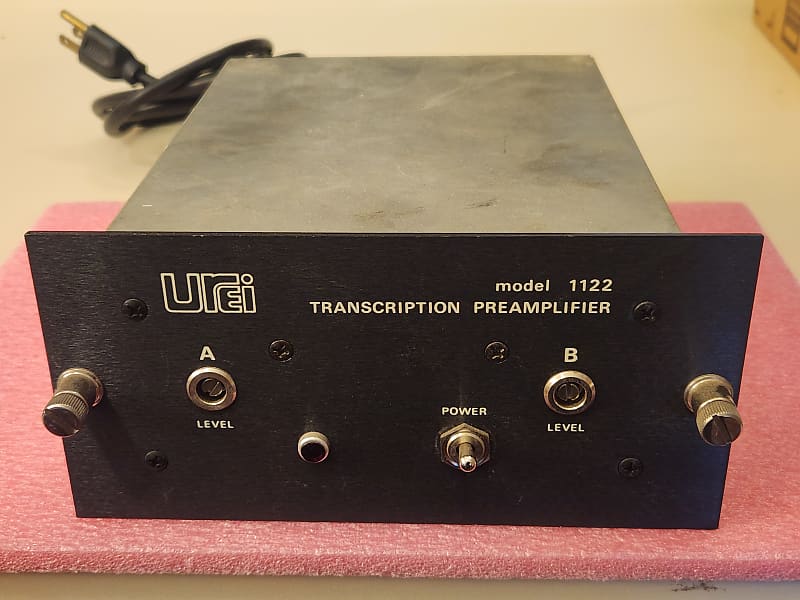 Vintage 1981 UREI 1122 Transcription Stereo Phono Preamplifier "Working + Original" with Manual Copy image 1
