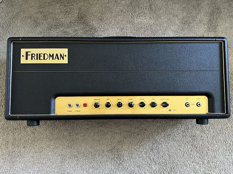 Friedman BE-100 Brown Eye 2-Channel 100-Watt Guitar Amp Head