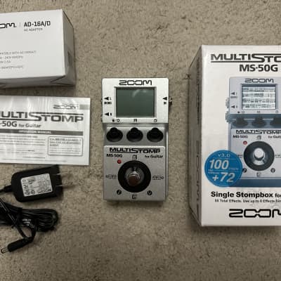 Zoom MS-50G MultiStomp Guitar Multi-Effects Pedal with Box | Reverb