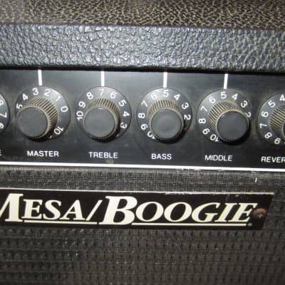 1988 Mesa / Boogie Studio .22 Black Clean w Footswitch One Owner image 5