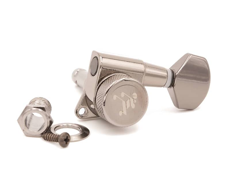 Genuine Tone Ninja 191 Locking Tuners, 3x3 set, Black Nickel Reverb