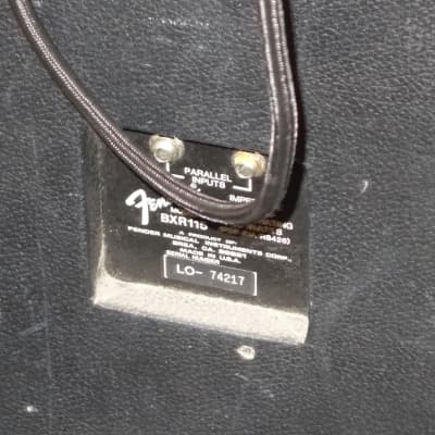 Fender BXR115 BXR 115 1x15 bass cab cabinet 8 ohm with casters image 6