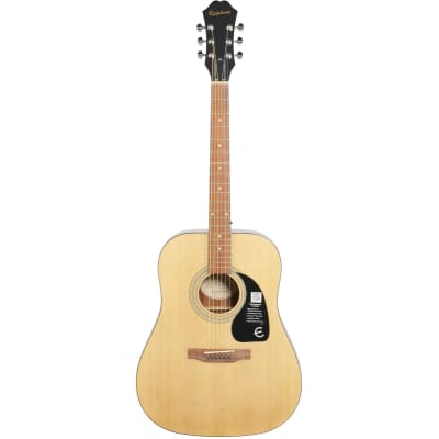 Epiphone FT-100 Acoustic Guitar Player Pack (with Gig Bag), Natural image 2