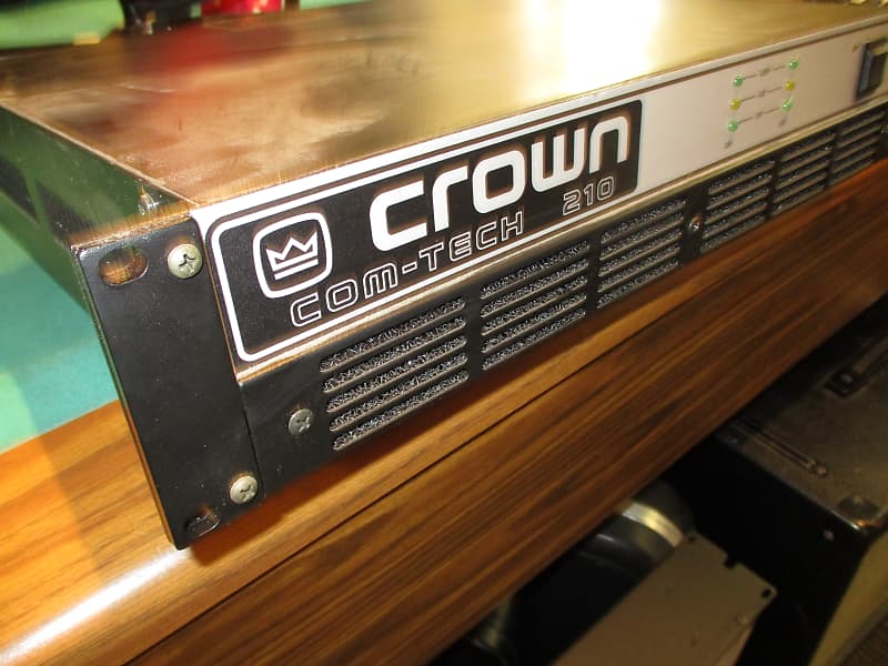 Crown ComTECH 210 Power Amp Reverb