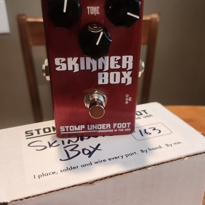 Reverb.com listing, price, conditions, and images for stomp-under-foot-skinner-box