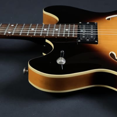 2003 Oscar Schmidt Delta King OE-30/TS Semi-Hollow Body Electric Guitar image 21