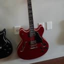 Peavey JF-1 Semi-Hollow Electric Guitar 2010s - Transparent Red