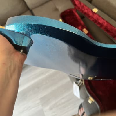 Gibson Custom Shop SG Standard 2008 - Extremely Rare Blue Sparkle image 12